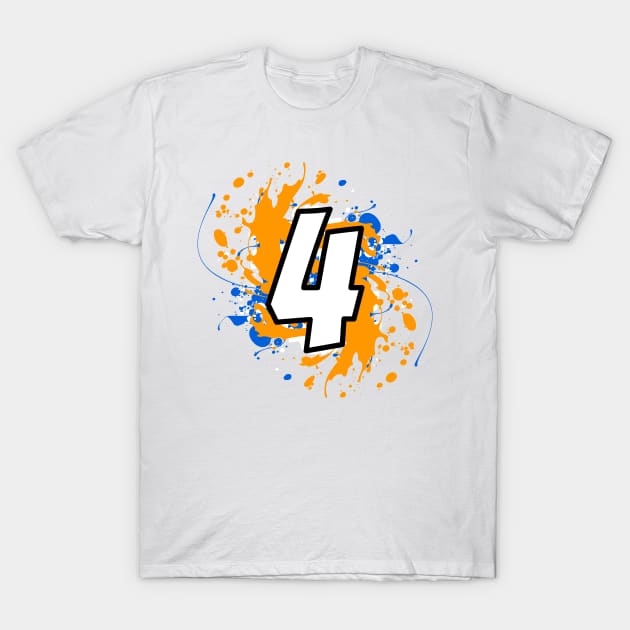 Norris Driver Number T-Shirt by GreazyL